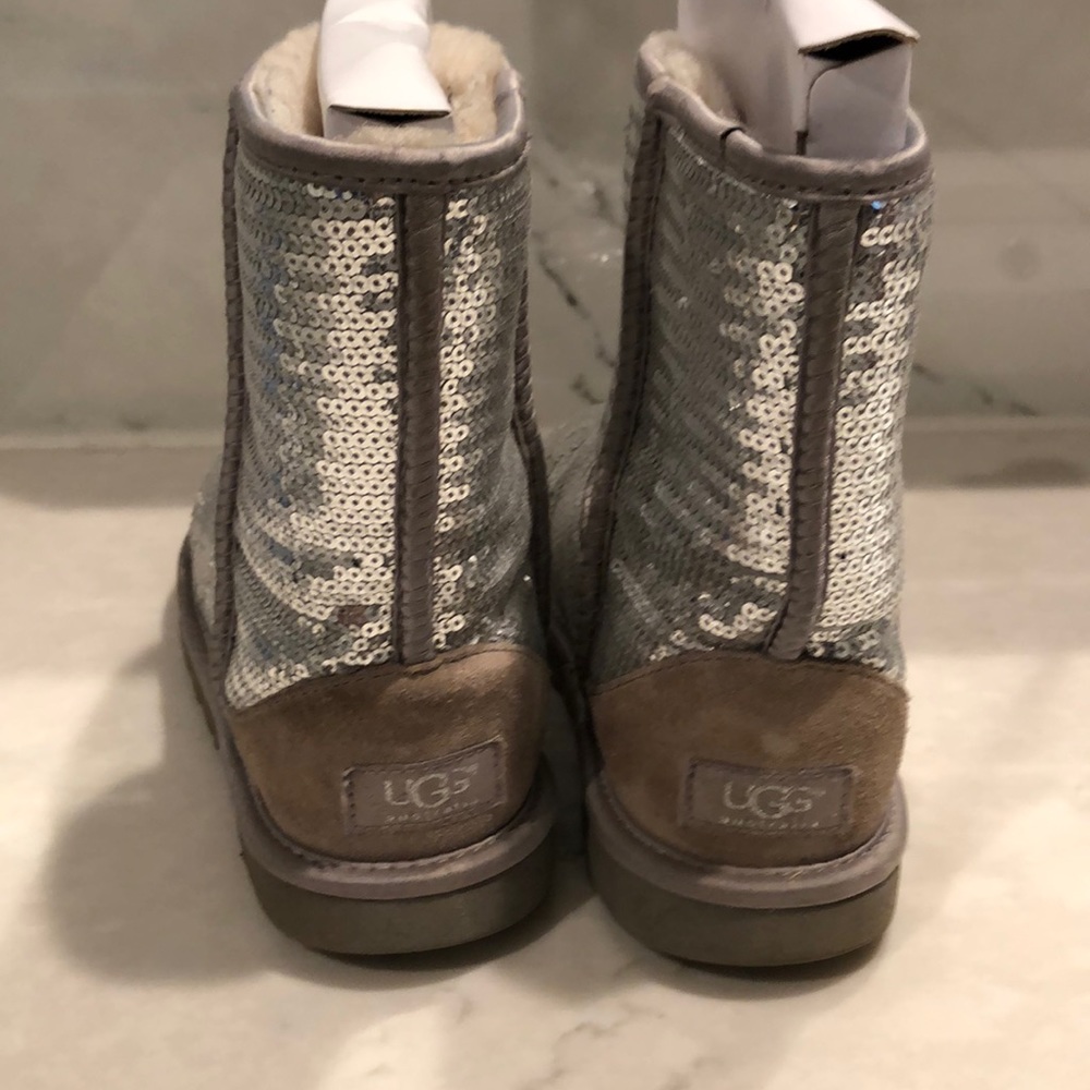 Sparkling Ugg Boots With Sequence - image 2